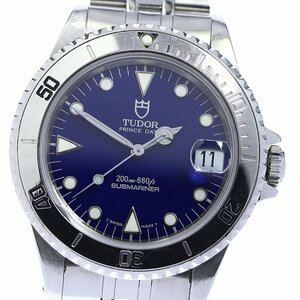 【TUDOR】チュードル プリンスデイト サブマリーナ Cal.2824-2 75190 自動巻き ボーイズ_731079