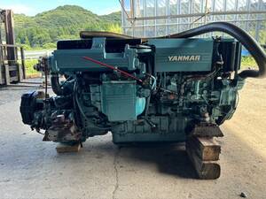 yanmar ヤンマー船内機　６LY-UTZY　240馬力　ドライブ式　実働品　ドライブ無し　　　　＃マリンエンジン