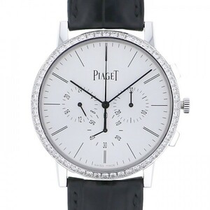 ピアジェ PIAGET アルティプラノ ウルトラシン GMT クロノグラフ G0A40031 ホワイト文字盤 新品 腕時計 メンズ