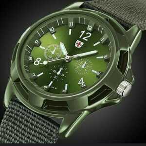 新品 腕時計 軍事モデル 緑　13