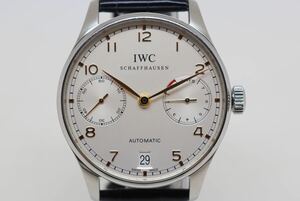 インターナショナルウォッチカンパニー/IWC/ポルトギーゼ/7days/IW500114/メンズ/自動巻き/AT/裏スケ/パワーリザーブ