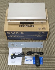 SONY SCD-XE600 DSD to S/PDIF変換内蔵 SACD to PCM