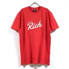 新品 ICECREAM RICH 半袖 Tシャツ メンズ レッド M