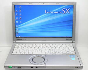 Panasonic Let’s note SX2 CF-SX2BD1TC/Core i7-3540M vPro/8GBメモリ/HDD640GB/DVDマルチ/12.1TFT HD+/Windows8 Pro #0904