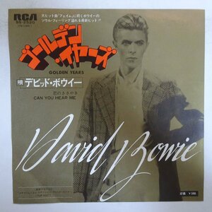 11188073;【国内盤/7inch】David Bowie デビッド・ボウイー / ゴールデン・イヤーズ Golden Years