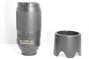 〓外観非常に綺麗　フード付〓ニコン Nikon AF-S NIKKOR 70-300mm F4.5-5.6 G VR