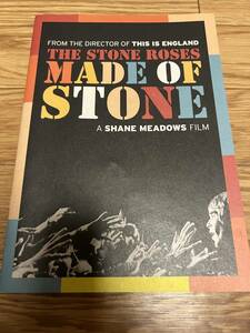 THE STONE ROSES 映画 MADE OF STONE オフィシャル パンフレット ストーンローゼズ メイドオブストーン 洋楽 ロック マンチェスター