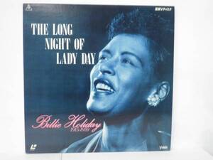 (LD-240) BILLIE HOLIDAY ビリー・ホリデイ 「THE LONG NIGHT OF LADY DAY」解説付き