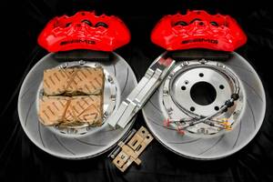 X253/C253 2016- GLC/GLCクーペ AMG純正Brembo caliper フロントBrake System 6pot/410mm 20インチ～　　