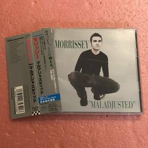 CD 国内盤 帯付 モリッシー マルアジャスティッド Morrissey Maladjusted The Smiths