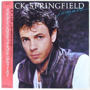 ■リック・スプリングフィールド(Rick Springfield)｜リビング・イン・OZ(Living In Oz) ＜LP 1983年 帯付き・日本盤＞