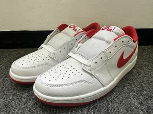 新品 NIKE AIR JORDAN 1 RETRO LOW OG US11 29.0ｃｍ ホワイト/ユニバーシティレッド WHITE/UNIVERSITY RED CZ0790-161