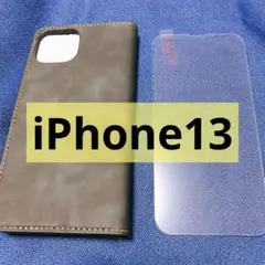 iPhone13ケース カバー 保護フィルム 手帳型 iPhoneケース