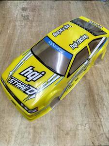 1/10サイズラジコンカーボディ　AE86タイプ　イェロー　未加工品