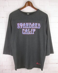 MPT11409 GOHEMP ゴーヘンプ STANDARD CALIFORNIA スタンダードカリフォルニア 七分袖フットボールTシャツ M