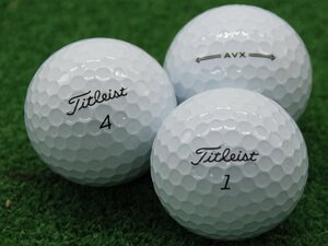 Aランク タイトリスト Titleist AVX ホワイト 2022年モデル 30個 球手箱 ロストボール