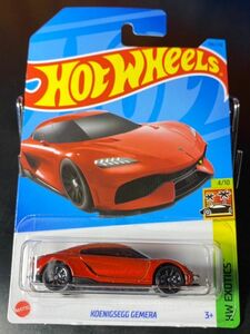 ホットウィール HOTWHEELS KOENIGSEGG GEMERA ケーニグセグ ジェメラ　赤