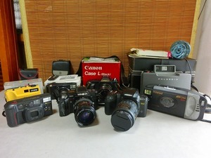 9ねAS フィルムカメラ ポラロイドカメラ ジャンク 8点 まとめ キャノン ミノルタ ペンタックス 富士フィルム 330型 Z-50P 7000α 105