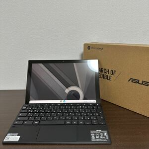  【未使用に近い】ASUS chromebook CM3000DV 10.5インチ 128GB ノートパソコン クロームブック タブレット PC タッチパネル