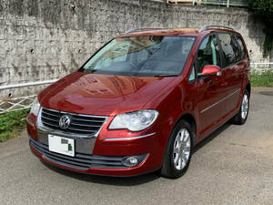 VW GOLF TOURAN TSI ハイライン 7人乗 純正 AW フォグ ナビ TV DVD Bカメラ ETC クルコン パドルシフト DUNLOP ゴルフ トゥーラン USDM JDM