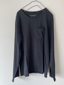 A.P.C. Jean Touitou ete 2013 traile 1 ロンT XS長袖Tシャツ 長袖 トップス カットソー used 黒