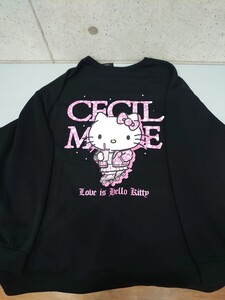 5L CECIL MATE Hello Kitty トレーナー スウェット