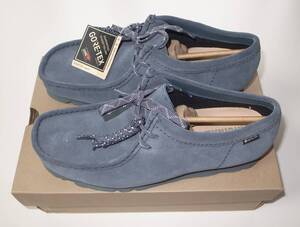 Clarks Originals クラークス Wallabee GTX ワラビー ゴアテックス blue UK9.5