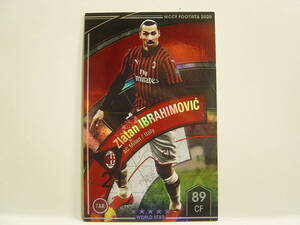 WCCF FOOTISTA 2020 EX ズラタン・イブラヒモビッチ　Zlatan Ibrahimovic 1981 Sweden　AC Milan Italy 19-20 Extra Card