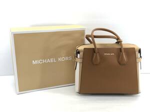 ■ 良品 MICHAEL KORS マーサー ベルテッド サッチェル 2way ショルダー ハンド バッグ マイケルコース ■