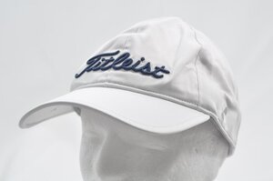 coco★タイトリスト★Titleist★キャップ★レディース★刺しゅう★白★ホワイト/花柄★USED※レターパックプラス発送可★80182