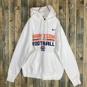 NIKE ナイキ HARRISON RAIDERS ホワイト サイズM アメリカ輸入/ビンテージ/パーカー/フーディー/古着/古着卸