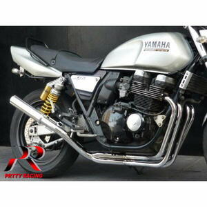 プリティー YAMAHA XJR400 4HM 50.8 ガニマタ PRETTY管 マフラー イノガニ メッキ