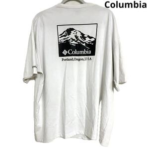 Columbia コロンビア　XL トップス　ロゴ