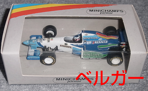 1/43 箱入り ベネトン ルノー B195 B196 アレジ プルバック 1995 1996 BENETTON RENAULT