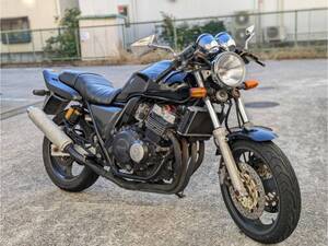 大阪堺発♪　ホンダ　ＣＢ４００Ｓｕｐｅｒ　Ｆｏｕｒ　NC31　ブラック　セパハン　タックロールシート　社外リアサス　スーフォア　中古車