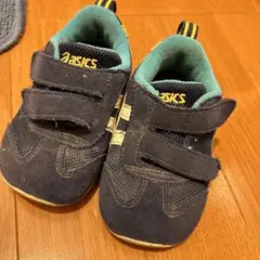 ASICS キッズシューズ ネイビー 13