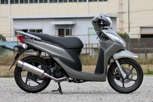 Realize Dio110 ディオ110 バイクマフラー EBJ-JF31 2011年～2013年モデル対応 レクレス ステンレス マフラー カスタム パーツ V-324-007