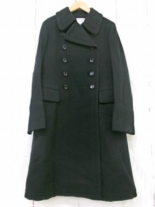 COMME des GARCONS COMME des GARCONS コムデギャルソン コムデギャルソン ウールコート ブラック 毛80% ナイロン10% S RJ-C003 AD2012