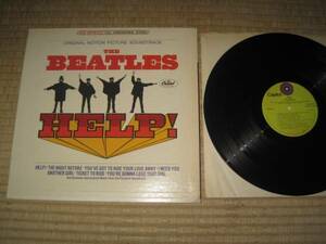 THE BEATLES ビートルズ HELP ! ヘルプ 米 LP グリーンラベル ジョン・レノン ポール・マッカートニー ジョージ・ハリスン リンゴ・スター