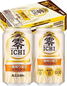 送料無料 零ICHI キリン ノンアルコールビール 350ml×24本