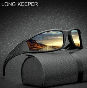 Longkeeper 男性 偏光 サングラス 運転 アウトドア スポーツ 釣り UV400 AZ0251