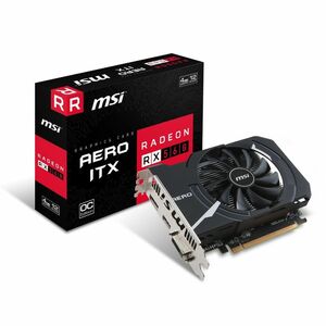 MSI シングルファン ショート基盤採用 グラフィックスカード RADEON RX 560 AERO ITX 4G OC