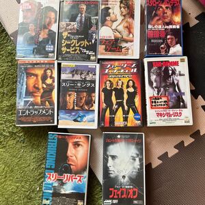 VHSビデオテープ映画 10本セット①