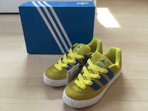 新品未使用品 adidas Originals ADIMATIC BRIGHT YELLOW BLUE CRYSTAL アディダス オリジナルス アディマティック 27.5cm