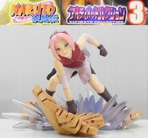 バンダイ NARUTO ナルト烈風伝 アルティメットコレクション3「サクラ」※開封品、カード無し