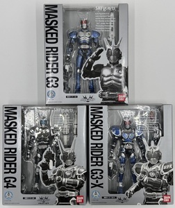 バンダイ　S.H.フィギュアーツ/ S.H.Figuarts: 仮面ライダーG3 & G3-X & G4　3種セット MASKED RIDER G3 & G3-X & G4 SET　初期製品 未開封