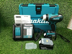 未使用 makita マキタ 18V 充電式 4モード インパクトドライバ バッテリー2個 + 充電器 TP141DRGX