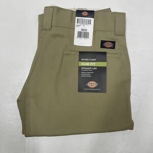 W30 カーキ 新品 873 ディッキーズ DICKIES スリムストレート ローライズ 873 USA MODEL ワークパンツ 3