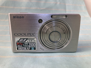 NIKON COOLPIX S500[シルバー] 7.1MEGAPXELS ジャンク品！