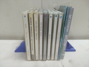 レターパックP／邦楽 CD 10点セット【 河村隆一・ミスチル・山口百恵・松田聖子・ANRI・高橋真梨子・夏川りみ・BOA 他 】中古品 ／D